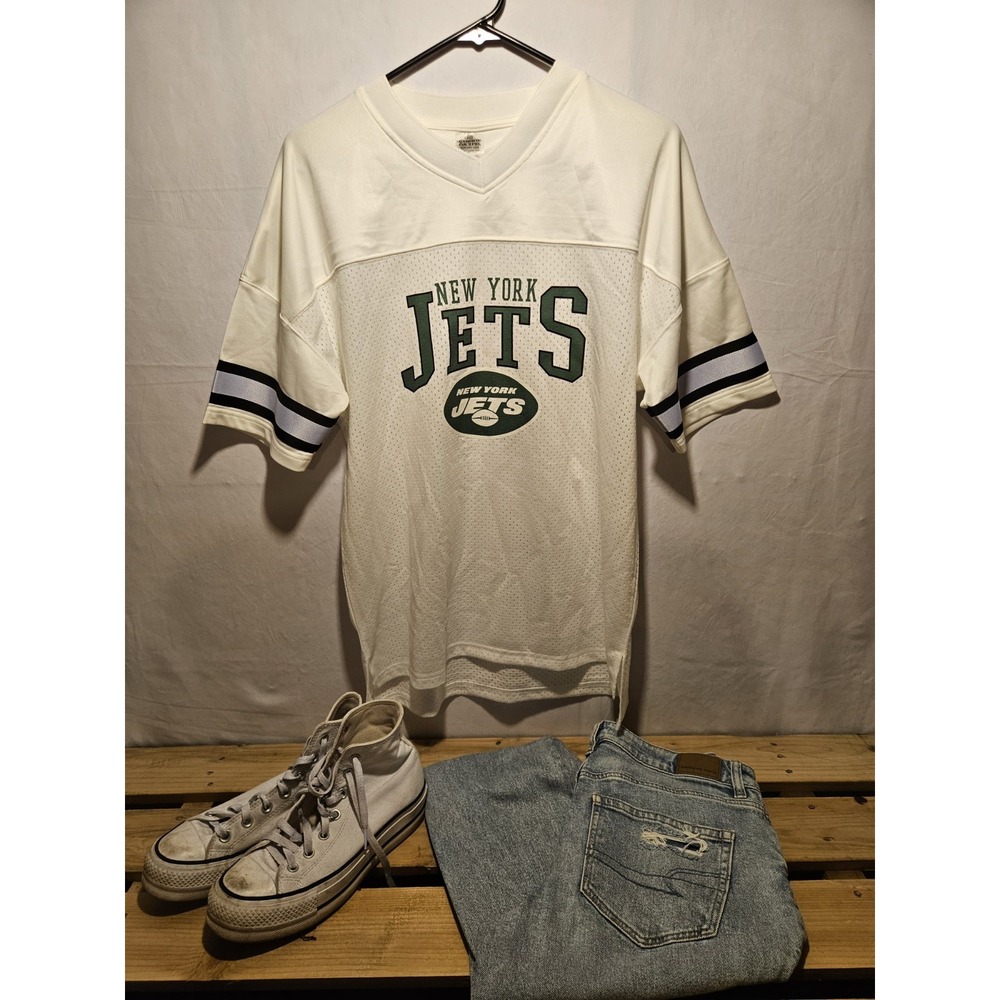 New York Jets Gameday Couture Jersey White Size S
